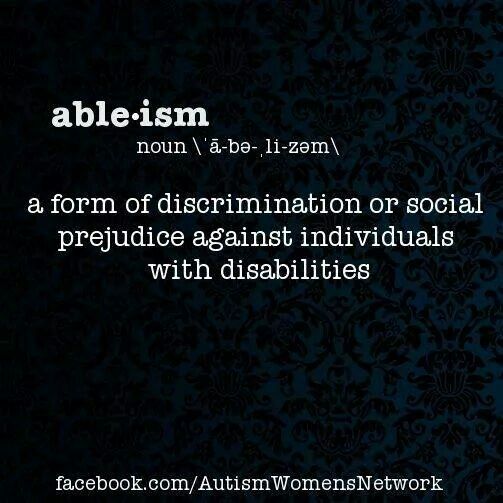 Ableism Definition Ableism Definition